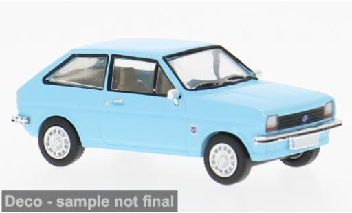 Modelauto Ford Fiesta MKI MK I blauw 1975 1/87 PCX87