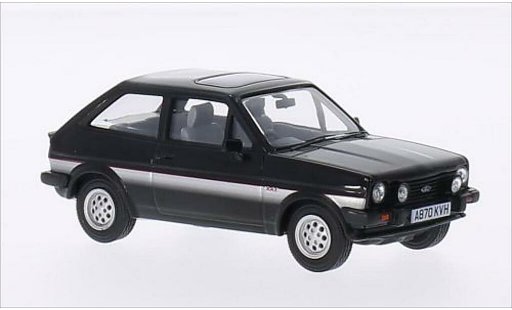 Ford Fiesta XR2 1/43 Vanguards Mk1 zwart/grijs RHD modelauto