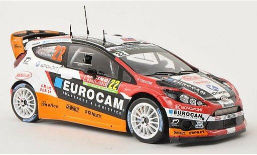 Ford Fiesta WRC 1/43 Spark No.22 Slovakia WRT Rally Monte Carlo 2014 /E.Melicharek modelauto