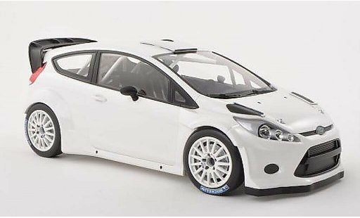 Ford Fiesta WRC 1/18 Minichamps Street wit 2011 modelauto