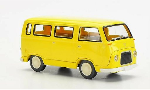Ford FK Bus 1/87 Wiking geel modelauto