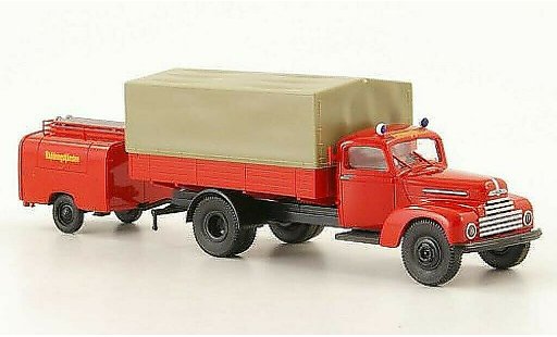 Ford FK FK 3500 1/87 Brekina Brandweer Raddningstjansten modelauto