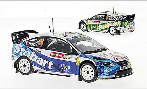 Ford Focus RS 1/43 Minichamps WRC No.46 M-Sport Stobart WRC Rally Wales 2008 /C.Cassina modelauto