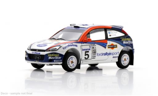 Modelauto Ford Focus ST Safari Rally 2002 #5 C.McRae/N.Grijst 1/43 Spark