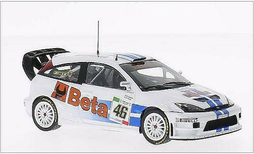 Ford Focus RS WRC 1/43 Minichamps No.46 Beta Rally Monza 2007 modelauto