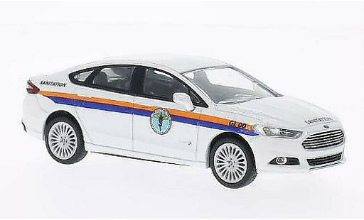 Ford Fusion Fleet 1/43 Greenlight DSNY - New York Department of Sanitation 2013 modelauto