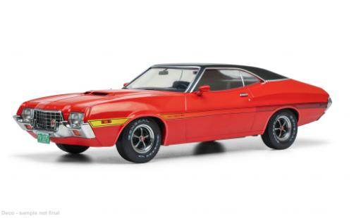 Modelauto Ford Gran Torino Gran Torino Sport rood/zwart 1972 1/18 IXO