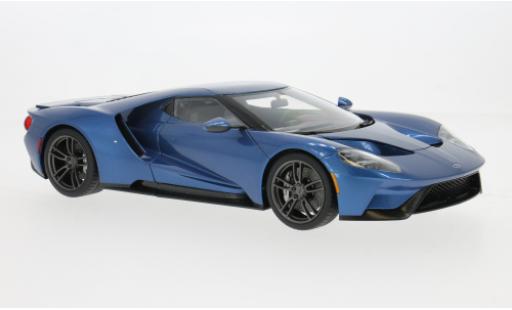 Modelauto Ford GT Berlinetta blauw 2017 1/18 AUTOart