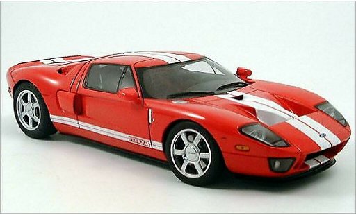 Ford GT Berlinetta 1/18 Autoart rood 2004 modelauto