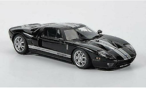 Ford GT Berlinetta 1/43 Minichamps zwart/grijs 2006 modelauto