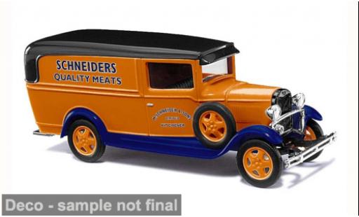 Modelauto Ford Model A Model AA A 1931 Schneiders Quality Meats 1/87 Busch