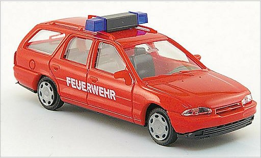 Ford Mondeo Turnier 1/87 AWM MK I rood modelauto