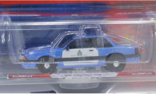 Modelauto Ford Mustang SSP 1991 Royal Canadian Mounted Politie 1/64 Greenlight