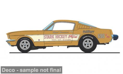 Modelauto Ford Mustang A/FX gold 1965 1/18 ACME