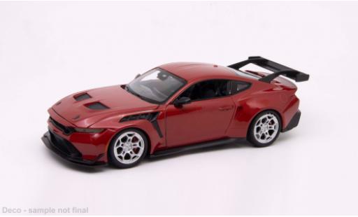 Modelauto Ford Mustang GTD rood 1/24 Welly