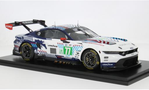 Modelauto Ford Mustang GT3 LMGT3 24h Le Mans 2025 #77 B.Sousa/B.Tuck 1/18 Spark