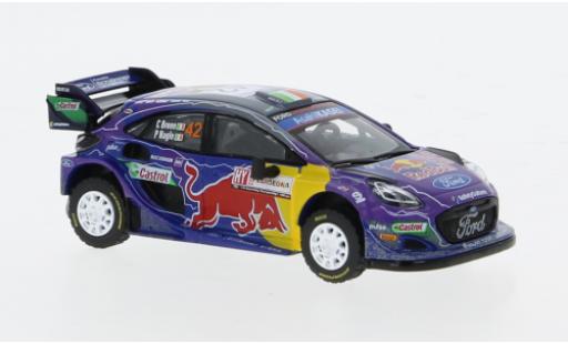 Modelauto Ford Puma Rally1 #42 1/64 Mini GT