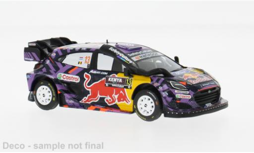 Modelauto Ford Puma Rally1 Safari Rally Kenia 2025 #13 G.Munster/L.Louka 1/43 IXO