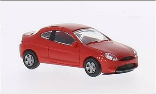 Ford Puma Coupe 1/87 Rietze rood modelauto