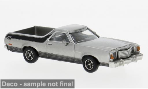 Modelauto Ford Ranchero GT grijs 1977 1/87 Brekina