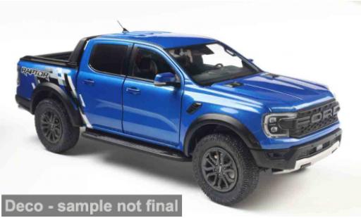 Modelauto Ford Ranger Raptor blauw 2024 1/18 Solido