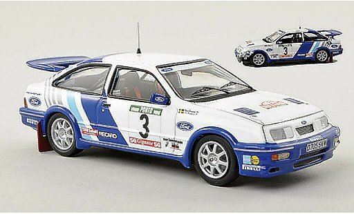 Ford Sierra Cosworth RS 1/43 Trofeu No.3 Unfallfahrzeug Rally Portugal 1988 /B.Melander modelauto