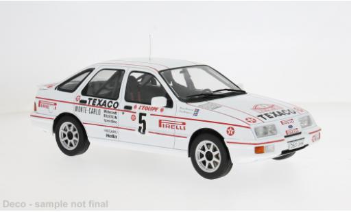 Modelauto Ford Sierra XR 4x4 Rally WM Rally Monte Carlo 1987 Texaco #5 S.Blomqvist/B.Berglund 1/18 MCG
