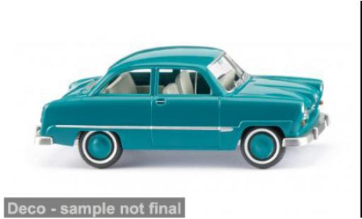 Modelauto Ford Taunus 12M turquoise 1952 1/87 Wiking