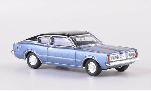 Ford Taunus Berline 1/87 Herpa 1600 blauw Coupe modelauto