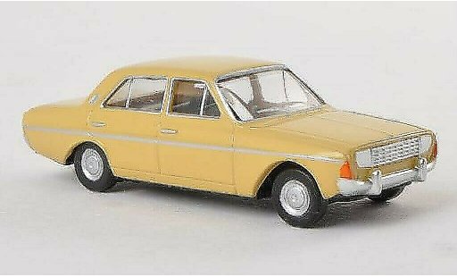 Ford Taunus 17M P5 1/87 Herpa beige modelauto