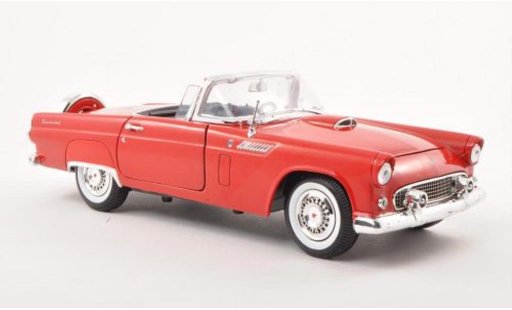 Ford Thunderbird Two-Seater 1/18 Motormax Cabriolet rood 1956 modelauto