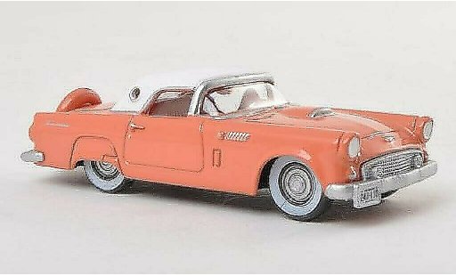 Ford Thunderbird Two-Seater 1/87 Oxford Hardtop roze/wit 1956 modelauto