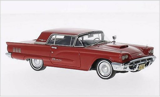 Ford Thunderbird Squarebird 1/43 Neo Hardtop rood 1960 modelauto