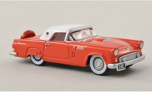 Ford Thunderbird Two-Seater 1/87 Oxford rood/wit 1956 modelauto