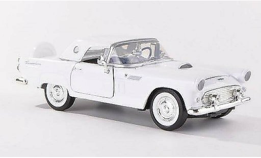 Ford Thunderbird Two-Seater 1/24 Motormax wit 1956 modelauto