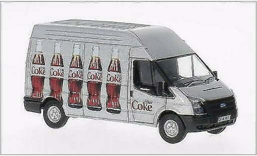 Ford Transit Kastenwagen 1/76 Oxford Hochdakbestelwagen LWB RHD Coca-Cola modelauto