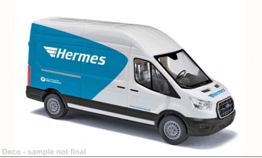 Modelauto Ford Transit Bus bestelwagen 2014 Hermes 1/87 Busch