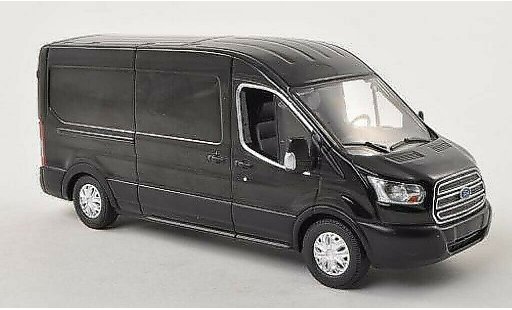 Ford Transit Kastenwagen 1/43 Greenlight bestelwagen (V363) zwart 2015 modelauto