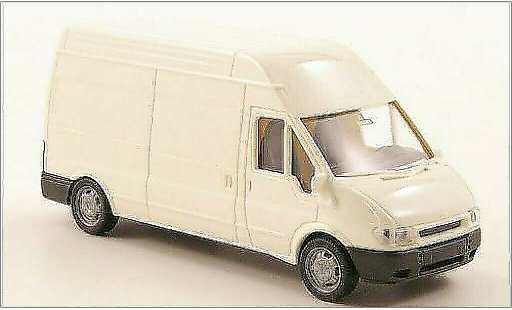 Ford Transit Bus 1/87 Rietze Stationwagen wit 2001 modelauto