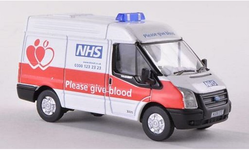 Ford Transit Kastenwagen 1/76 Oxford NSA Blood Donor Van modelauto