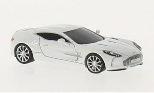 Modelauto Aston Martin One-77 coupe -77 wit 1/87 FrontiArt