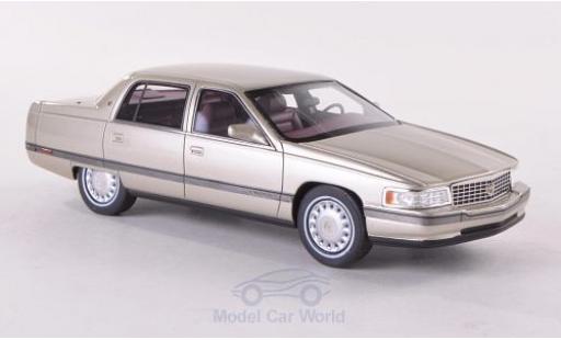 Modelauto Cadillac Sedan Sedan DeVille metallic beige 1994 1/43 GLM