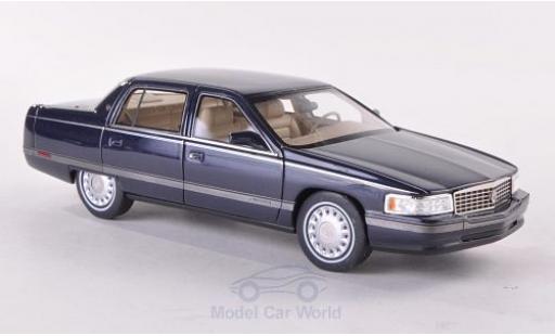 Modelauto Cadillac Sedan Sedan DeVille metallic blauw 1994 1/43 GLM