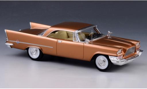 Modelauto Chrysler 300C Hardtop gold 1957 1/43 GLM