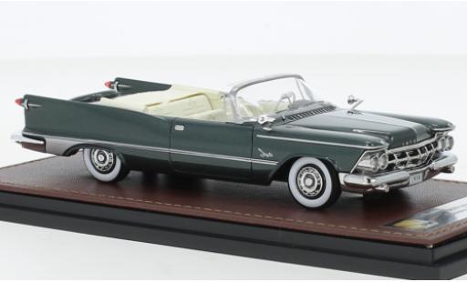 Modelauto Imperial Crown Convertible Cabriolet metallic groen 1959 1/43 GLM