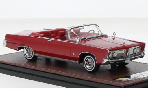 Modelauto Imperial Crown Convertible Cabriolet rood 1964 1/43 GLM