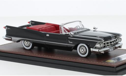 Modelauto Imperial Crown Convertible Cabriolet zwart 1959 1/43 GLM