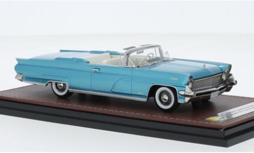 Modelauto Lincoln Continental 1959 Mark IV Cabriolet metallic turquoise 1/43 GLM