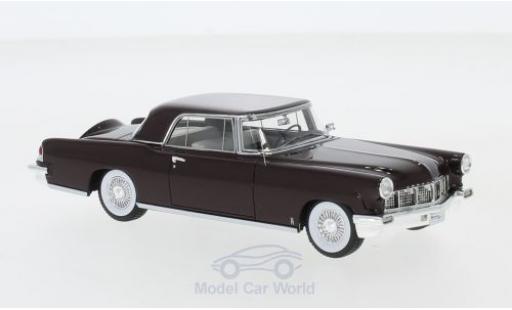 Modelauto Lincoln Continental 1956 Mark II Hardtop rood 1/43 GLM