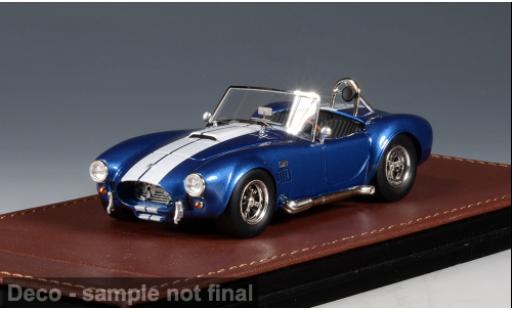 Modelauto Shelby Cobra 427 S/C blauw/wit 1966 1/43 GLM